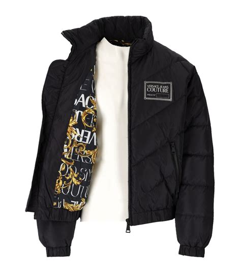 parka jas versace|Versace denim jacket.